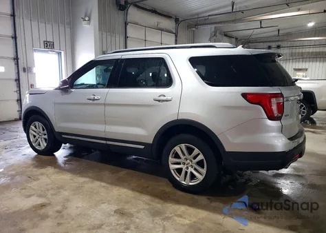 2018 Ford Explorer Xlt z USA, uszkodzony, nr VIN 1FM5K8D89JGC15816
